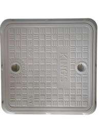 KINGS Solid Top Manhole Cover FRP Coated 22 x 22 mm_0