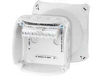 HENSEL KF 0606 G 130 x 130 x 77 mm Wall Mounted 5 Pole Junction Boxes_0