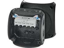 HENSEL KF 0202 B 93 x 93 x 62 mm Wall Mounted 5 Pole Junction Boxes_0