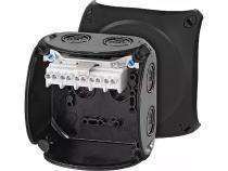 HENSEL KF 0404 B 104 x 104 x 70 mm Wall Mounted 5 Pole Junction Boxes_0