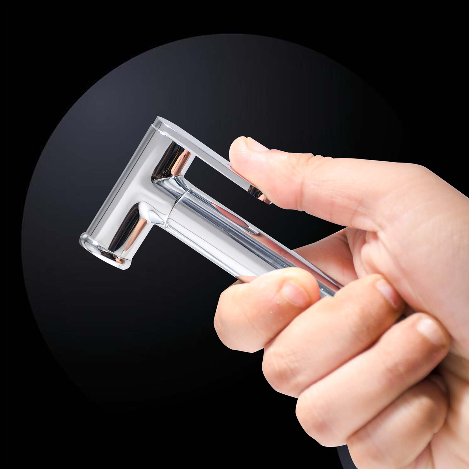 D&B Bathware Polished Hygiene Faucet DBTLTSWR6502_2