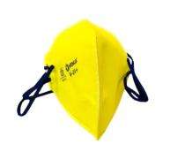 Venus Anti Pollution Cotton Nose Masks Standard Yellow_0