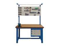 METAFOLD Industrial Work Bench Mild Steel Rectangular 200 kg 5 x 3 x 2.5 ft_0