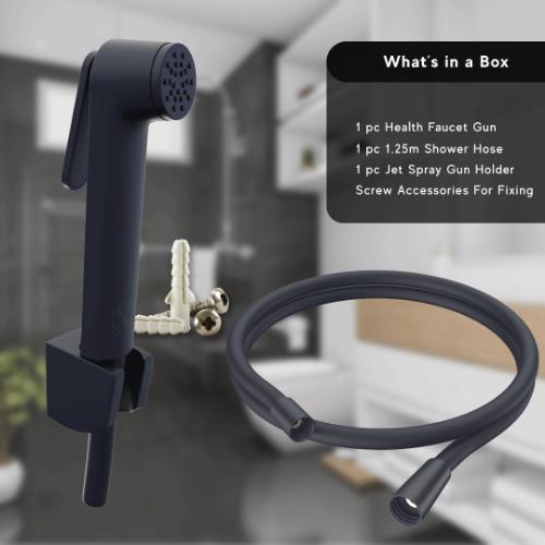 R.N. Black Matte Finish Health Faucet 5405_2