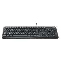 Logitech USB Black Computer Keyboard_0