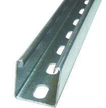 Johar Galvanized Steel Slotted Single Strut Channel 41 x 41 mm_0