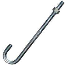 Hari Krishna M10 Mild Steel Foundation Bolts J 50 mm_0