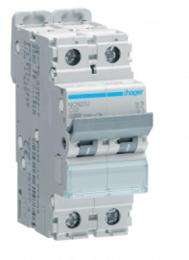 Hager h3 NCN232N Double Pole 32 A C Curve MCB_0