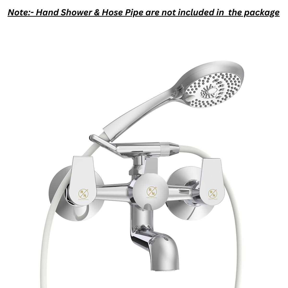 R.N. Chrome Plated Wall Mixer With Crutch Faucet RNCHA24G12_1