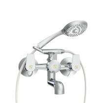 R.N. Chrome Plated Wall Mixer With Crutch Faucet RNCHA24G12_0