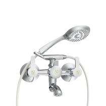 R.N. Chrome Plated Wall Mixer With Crutch Faucet RNKAL24G12_0