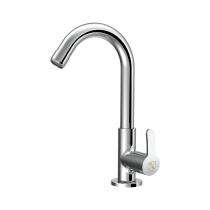 R.N. Chrome Plated Table Mounted Swan Neck Faucet RNKAL24G10_0
