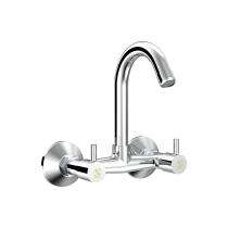 R.N. Chrome Plated Wall Mounted Sink Mixer Faucet RNASH24G18_0