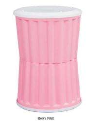 Swagath Stools Storage Plastic Baby Pink_0