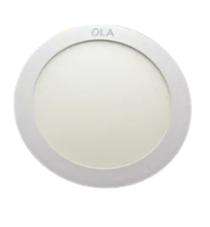 OLA 15 W Round Warm White 170 mm LED Panel Lights Recessed Mounted_0