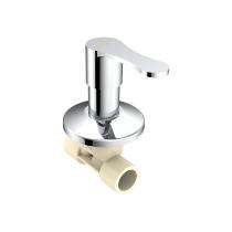 R.N. Chrome Plated CPVC Concealed Stop Cock Faucet RNMAL24G04_0