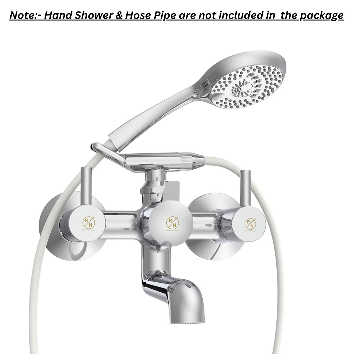 R.N. Chrome Plated Wall Mixer With Crutch Faucet RNROP24G12_1