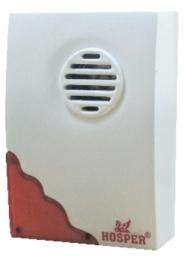 HOSPER H587 1 Tune White Wired Door Bell_0