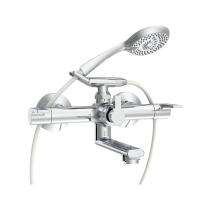 R.N. Chrome Plated Wall Mixer With Crutch Faucet RNSIL24G12_0