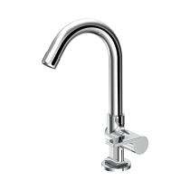 R.N. Chrome Plated Table Mounted Swan Neck Faucet RNSIL24G10_0