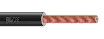 Polycab 1 Core 4 sqmm Plain Annealed Flexible Copper Solar DC Cable IS 8130:2013 Black 500 m_0