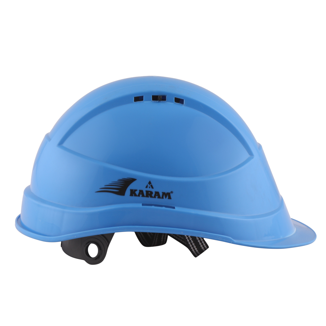 Karam Polypropylene Copolymer Star Blue Air Ventilated Safety Helmets PN541_1