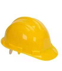 PVC Yellow Ventilated Safety Helmets_0