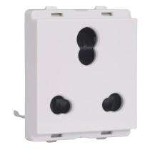 Schneider Electric 10 A White 3 Pin Plug Electrical Sockets_0