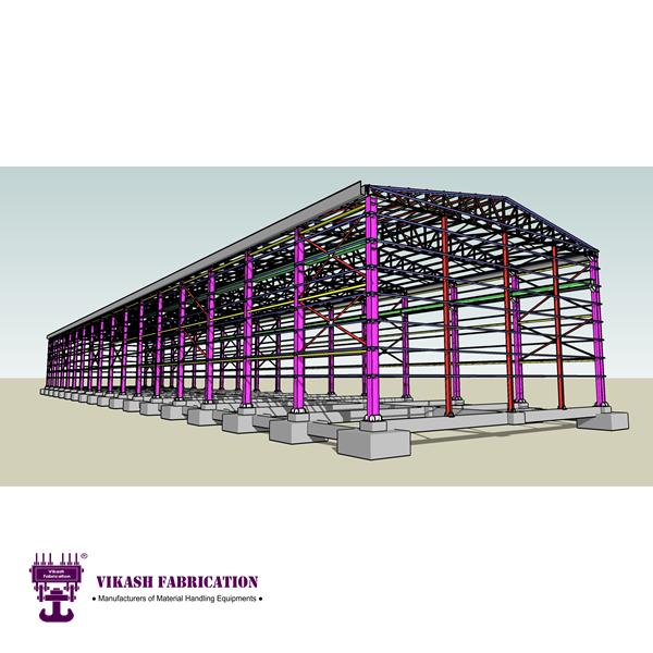 Vikash Fabrication Prefabricated Industrial Structure_2