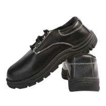 Prima Classic Rexin Steel Toe Safety Shoes Black_0