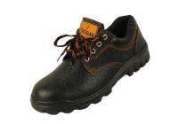 COOGAR 023 Leather Steel Toe Safety Shoes Black_0