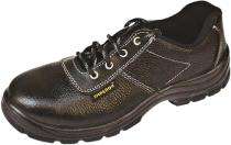 Emperor Leather Steel Toe Safety Shoes Black_0