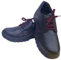 Concorde Leather Steel Toe Safety Shoes Black_0