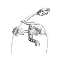 R.N. Chrome Plated Wall Mixer With Crutch Faucet RNAVE24G12_0