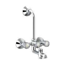 R.N. Chrome Plated 3 in 1 Wall Mixer With L-Bend Faucet RNAVE24G20_0