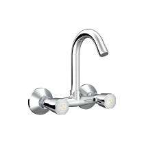 R.N. Chrome Plated Wall Mounted Sink Mixer Faucet RNAVE24G18_0