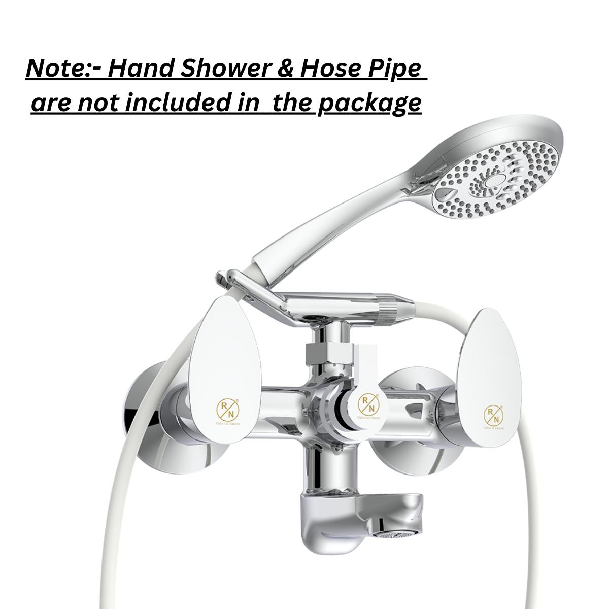 R.N. Chrome Plated Wall Mixer With Crutch Faucet RNORA24G12_1