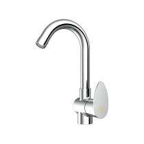 R.N. Chrome Plated Table Mounted Swan Neck Faucet RNORA24G10_0