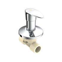 R.N. Chrome Plated CPVC Concealed Stop Cock Faucet RNORA24G04_0