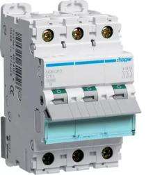 Hager h3 NDN310N Three Pole 10 A D Curve MCB_0