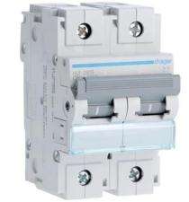 Hager h3 HLF280S Double Pole 80 A C Curve MCB_0