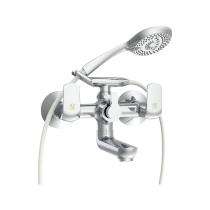 R.N. Chrome Plated Wall Mixer With Crutch Faucet RNSOL24G12_0