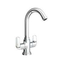 R.N. Chrome Plated Center Hole Basin Mixer Faucet RNSOL24G27_0