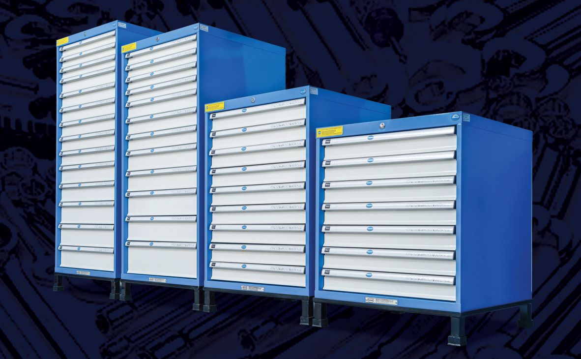 METAFOLD 7 Drawer Mild Steel Tool Trolley_2