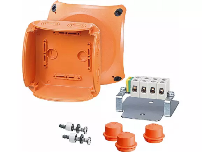 HENSEL FK 0606 130 x 130 x 77 mm Wall Mounted 5 Pole Junction Boxes_0