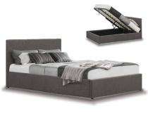 Wooden Box King Bed 6 x 5 ft Grey_0