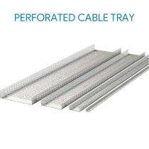 Expocor Stainless Steel 3 mm 100 mm Perforated Cable Trays_0