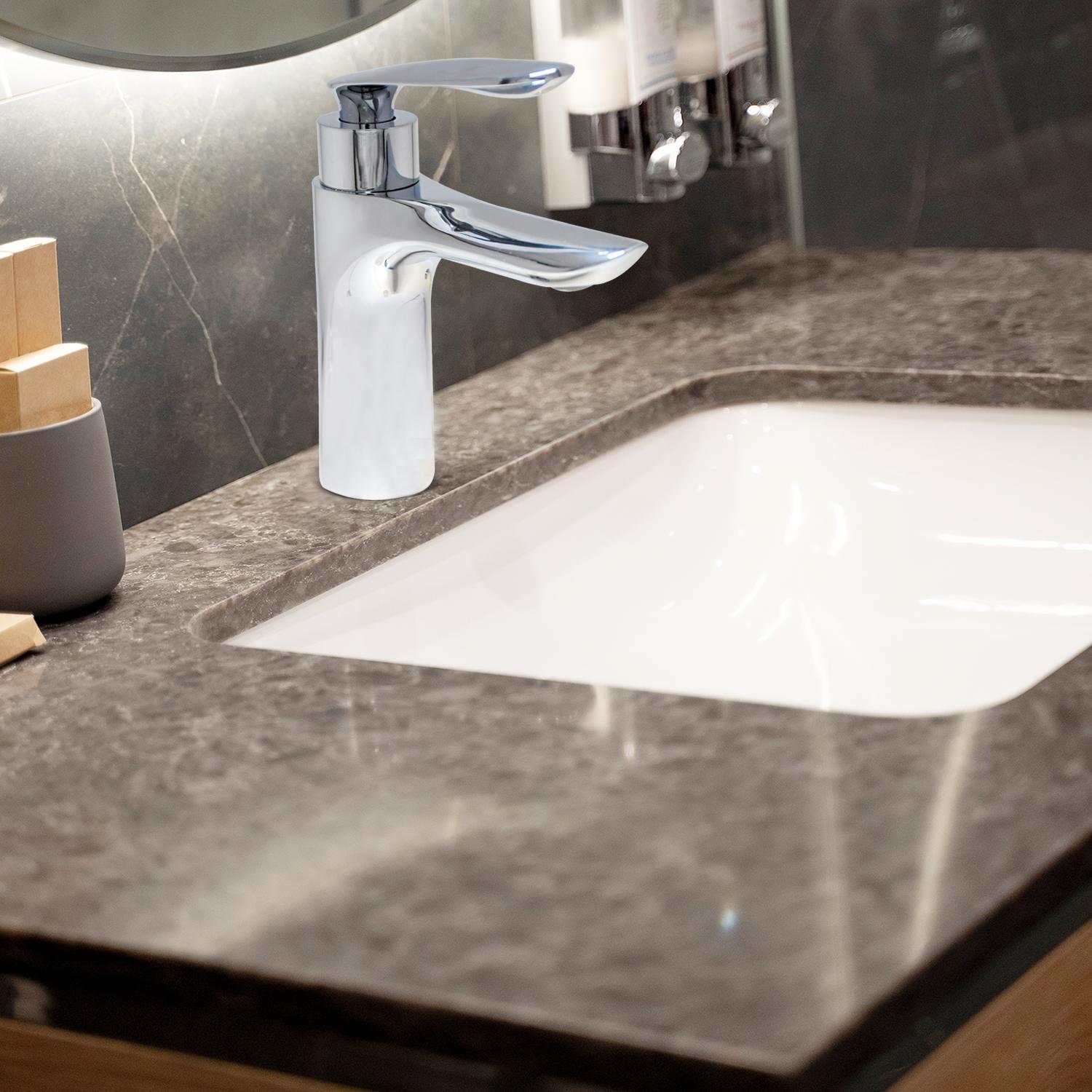 D&B Bathware Chrome plated Pillar Cocks Faucet NAUTICA - DB-NTC6104-PT_4
