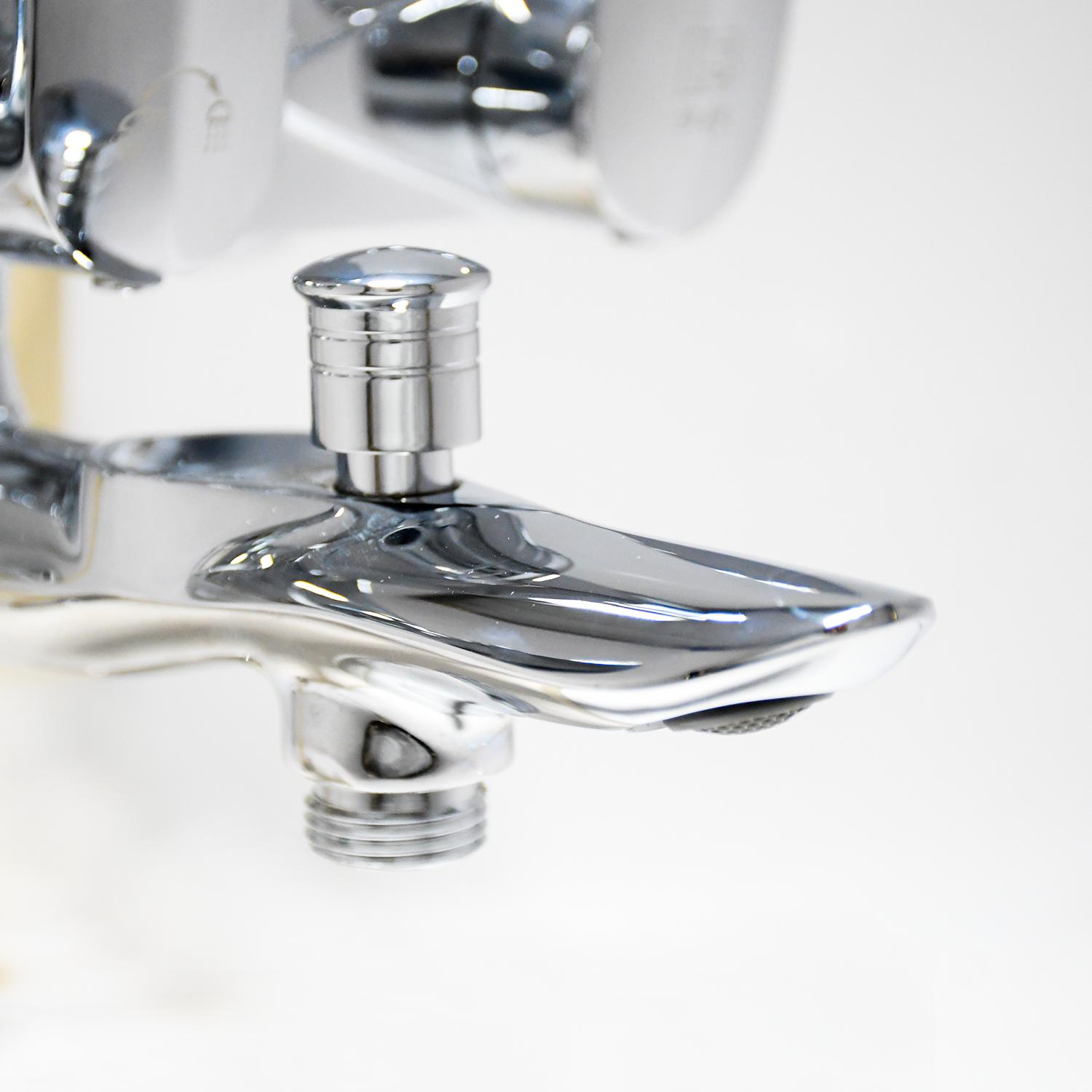 D&B Bathware Chrome Plated Wall Mixers Faucet NAUTICA - 6107_3