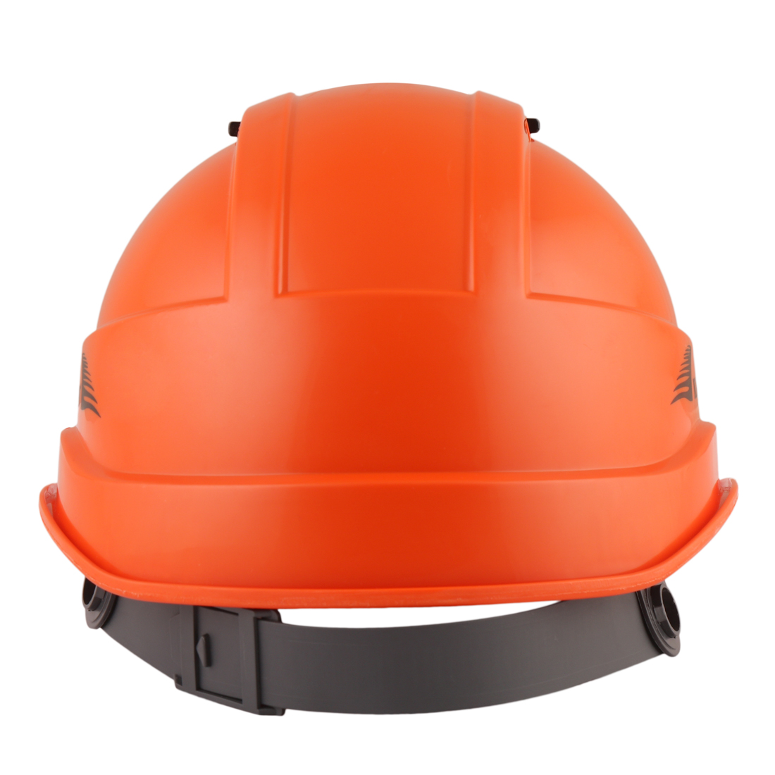 Karam Polyethylene Chrome Orange Air Ventilated Safety Helmets PN545_1